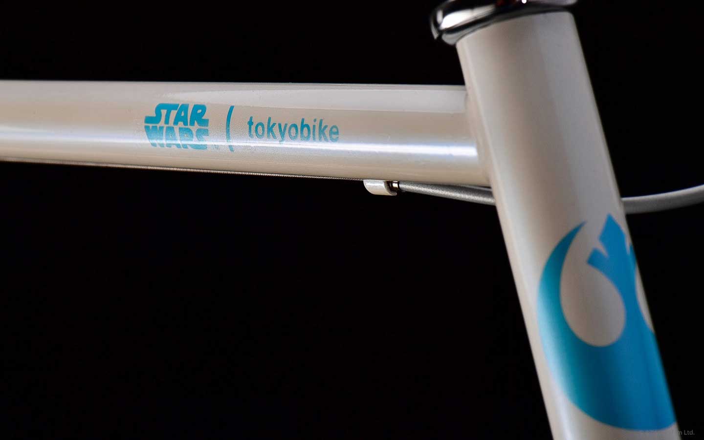 STAR WARS x tokyobike Rey - logo on frame