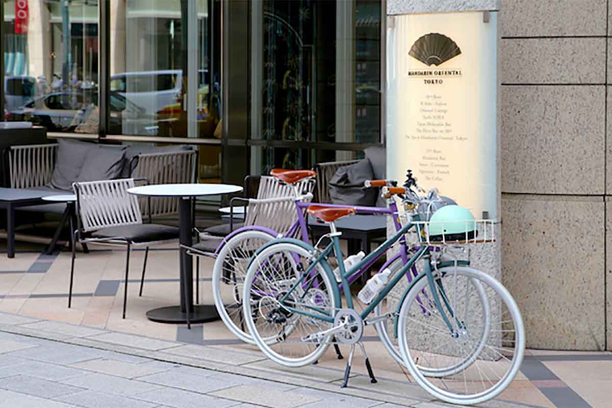 tokyobike x Mandarin Oriental rental bike