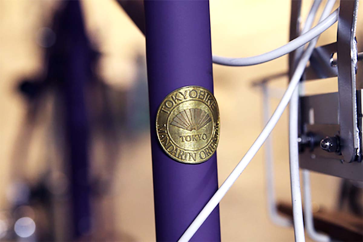 tokyobike x Mandarin Oriental bike logo