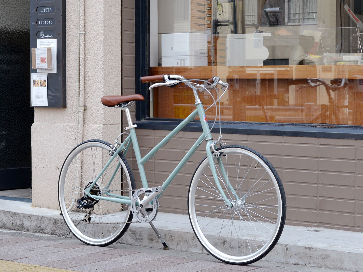 tokyobike bisou blue jade store front