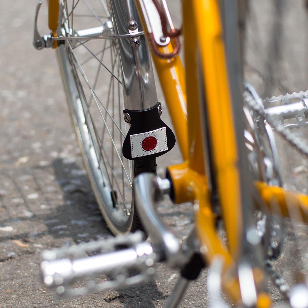 custom bicycle part mud guard in front wheel